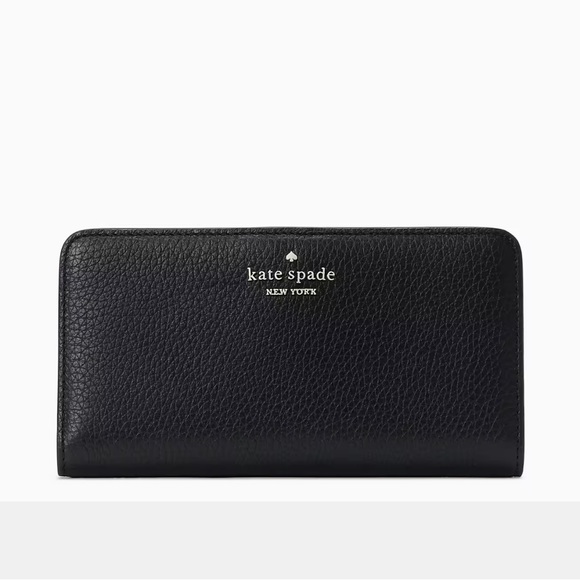 Kate Spade Dumpling Large Slim Bifold Wallet
COLOR: Black - Picture 5 of 16